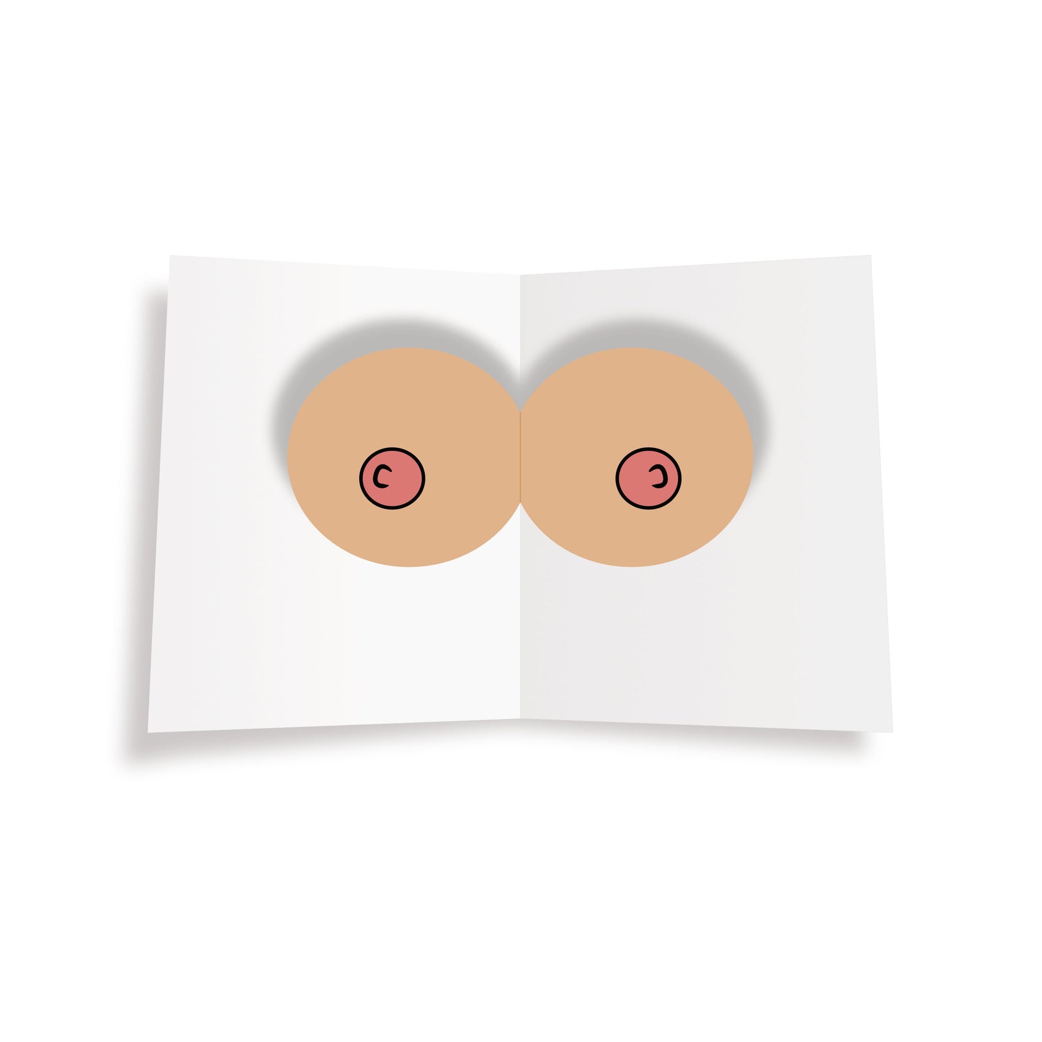 Merry Titsmas- Pop Up Boob Card - Dicks By Mail - Anonymously mail