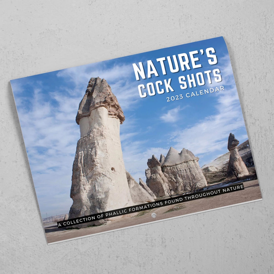 Nature&#39;s Cock Shots 2023 Calendar
