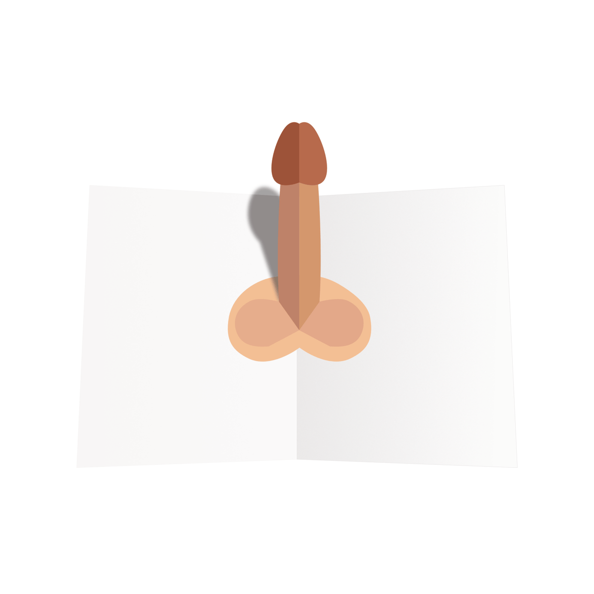 Merry DicksMas Greeting Card - Dicks By Mail - Anonymously mail a bag of dicks