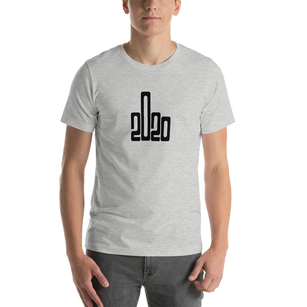 Middle Finger 2020 - Short - Sleeve Unisex T-Shirt - Dicks By Mail - Anonymously mail a bag of dicks