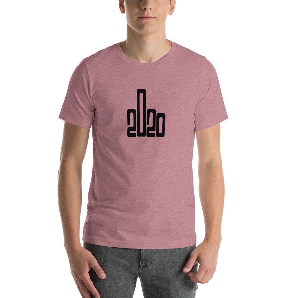 Middle Finger 2020 - Short - Sleeve Unisex T-Shirt - Dicks By Mail - Anonymously mail a bag of dicks