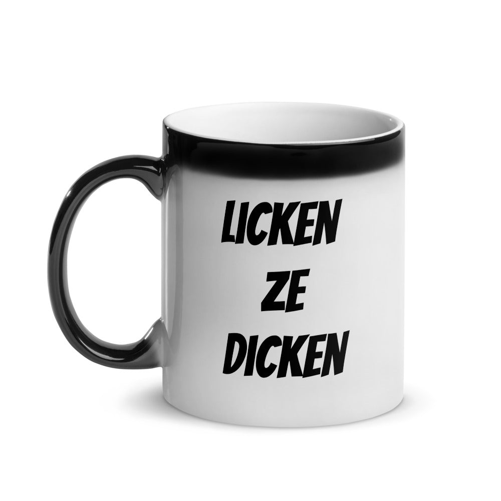 &quot;German&quot; Licken ze Dicken - Color Changing Mug