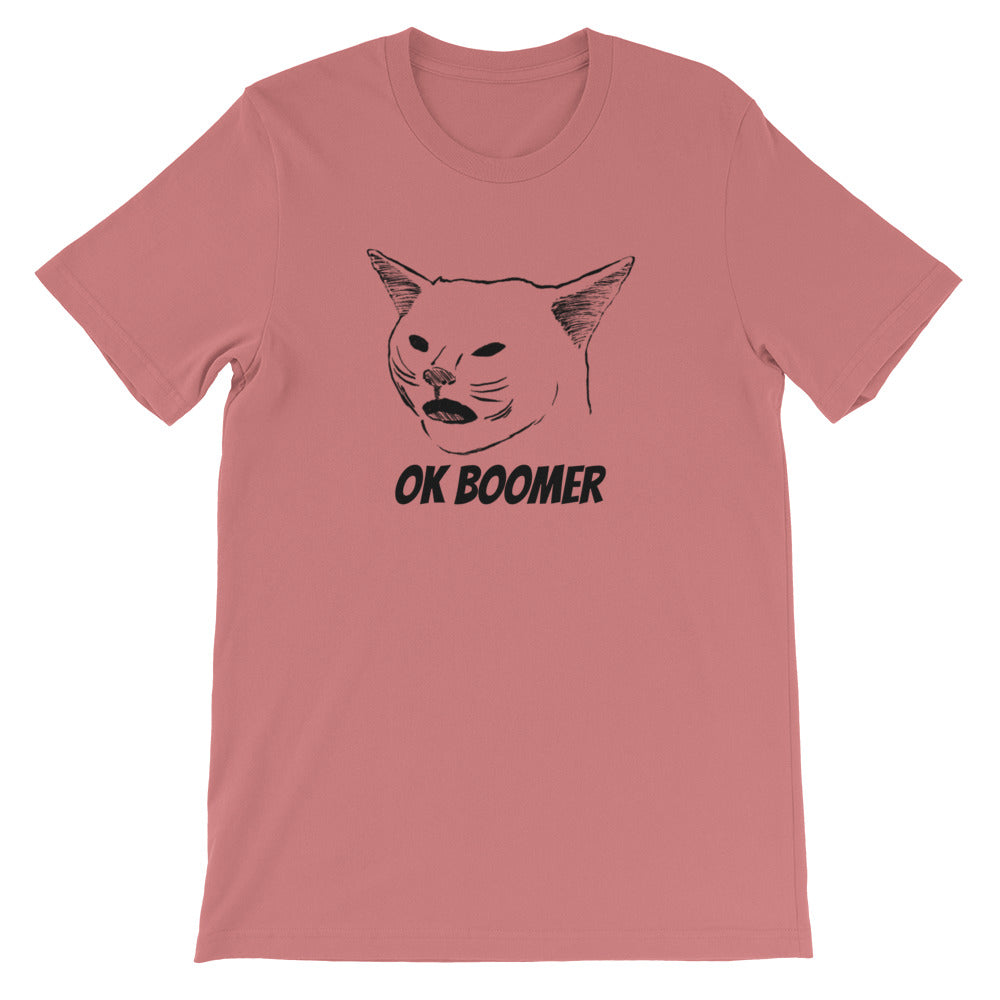 Ok Boomer Cat Meme T-shirt