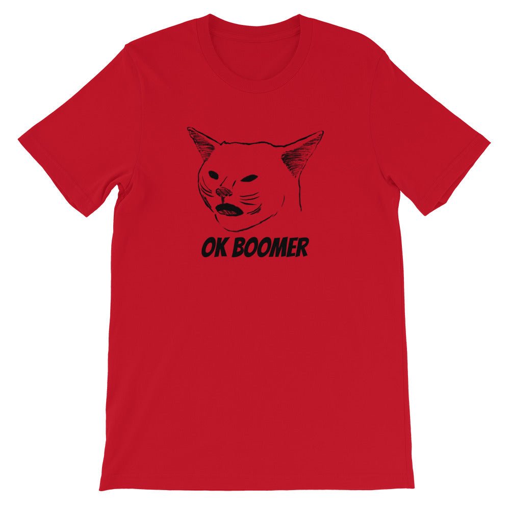 Ok Boomer Cat Meme T-shirt - Dicks By Mail - Anonymously mail a bag of dicks