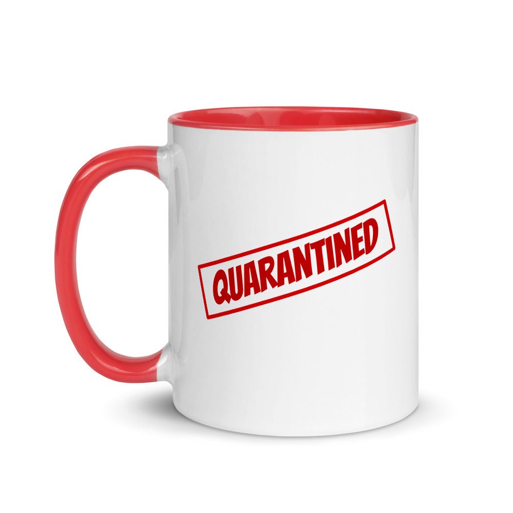 Quarantined - Mug with Color Inside - Dicks By Mail - Anonymously mail a bag of dicks
