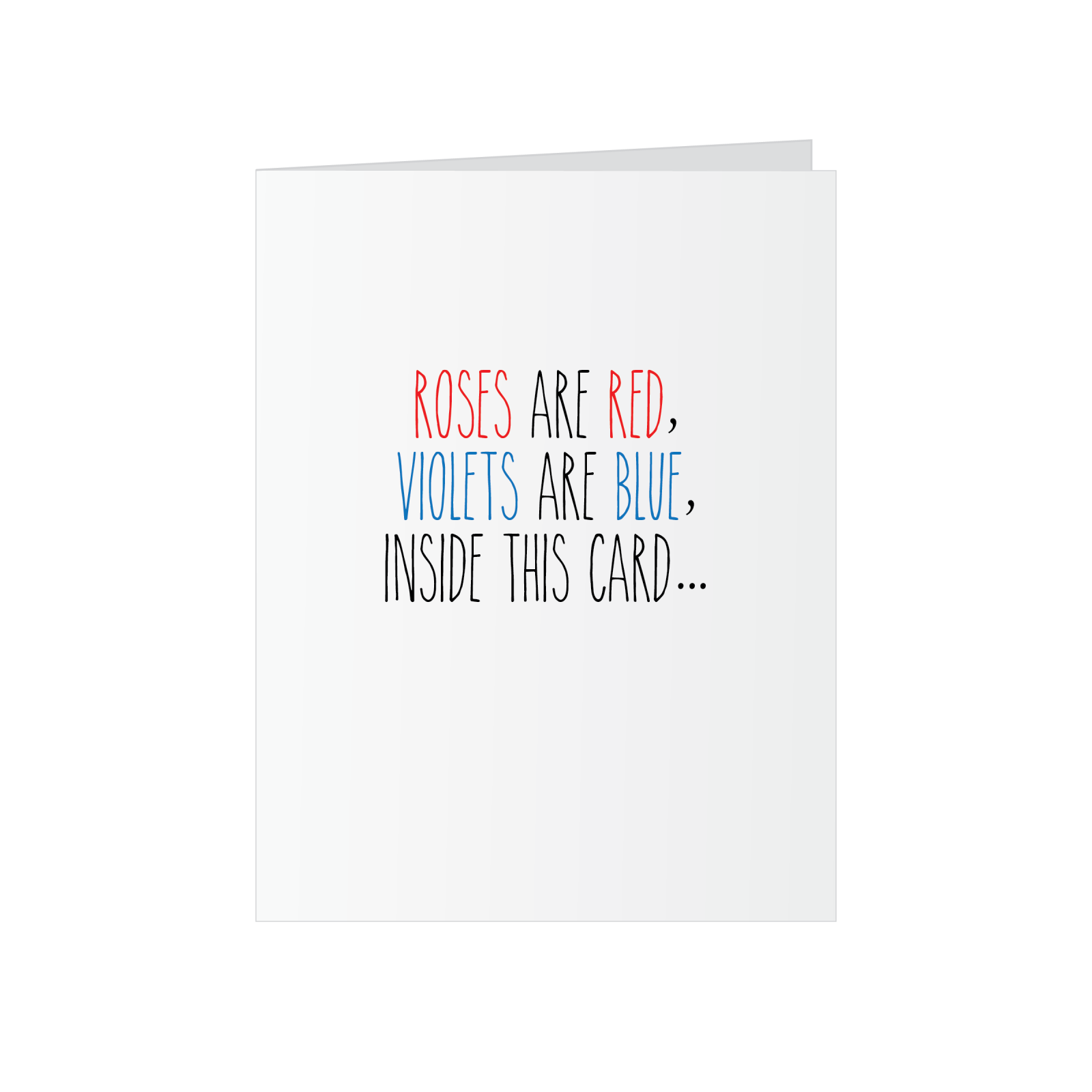 Roses Are Red - Shitty Fart Card - Dicks By Mail - Anonymously mail a bag of dicks