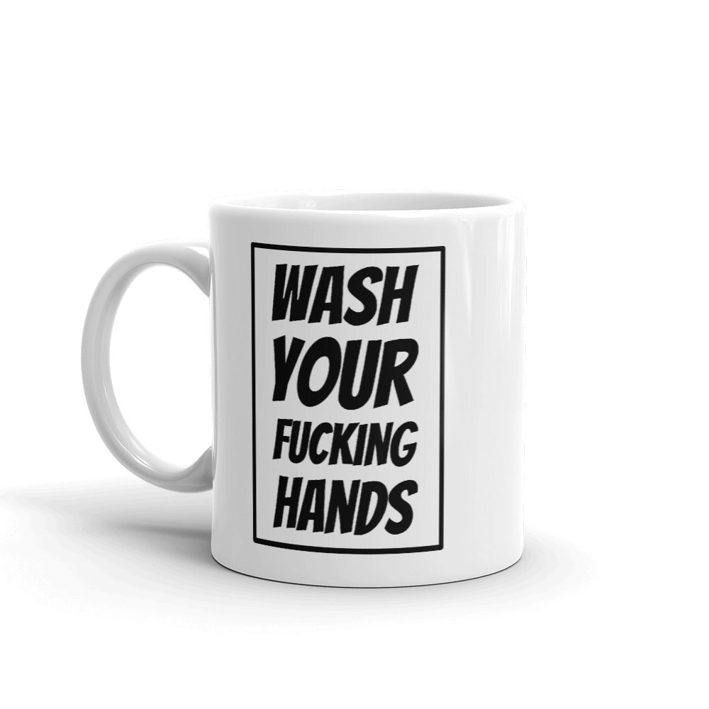 Wash Your Hands Mug - Dicks By Mail - Anonymously mail a bag of dicks